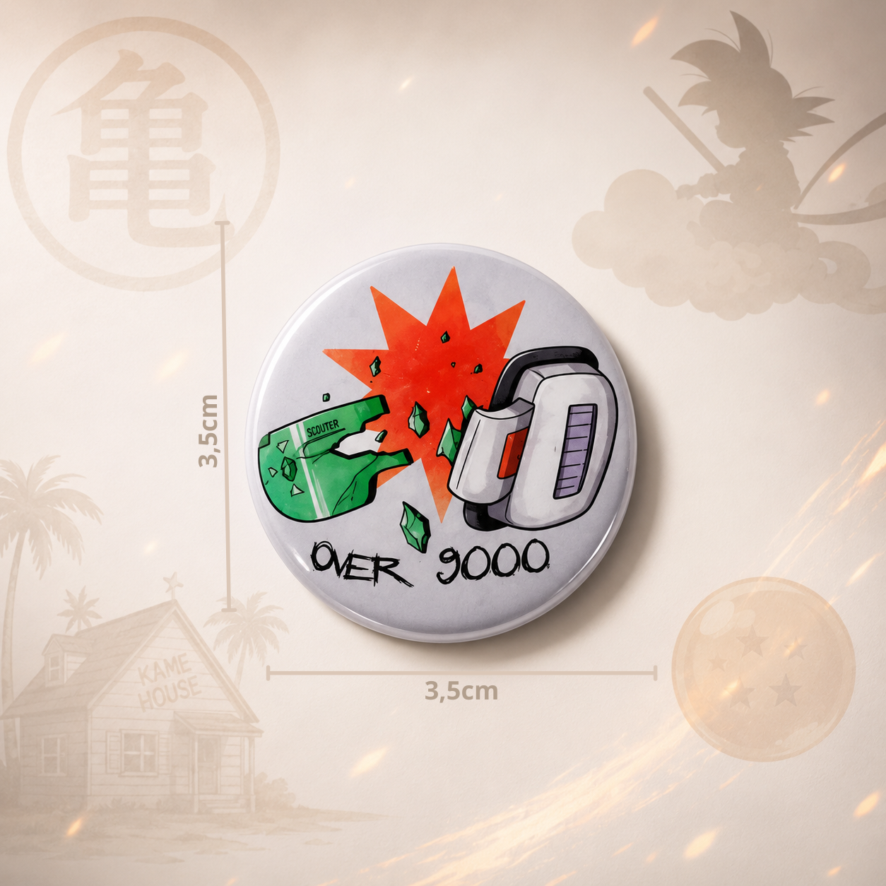 Bottons Dragon Ball modelo 1 - Imagem 3