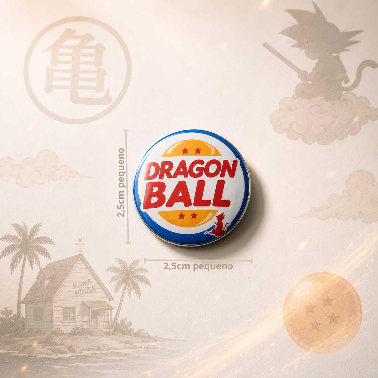 Bottons Dragon Ball modelo 1 - Imagem 4