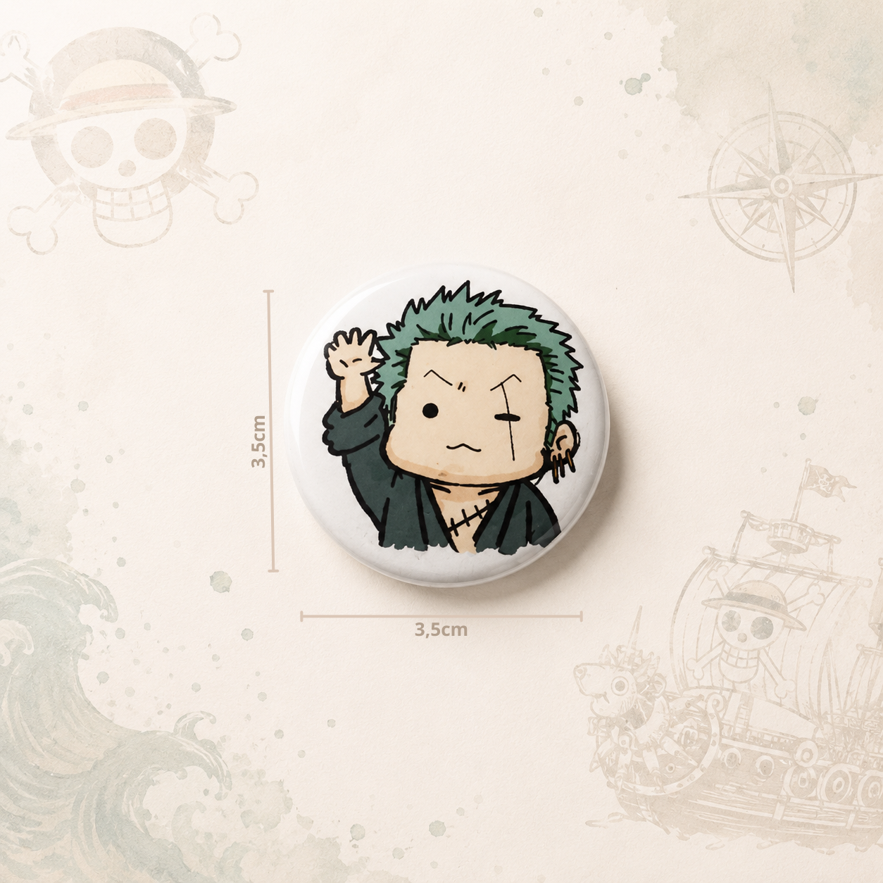 Bottons One Piece modelo 1 - Imagem 2