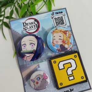 Bottons Demon Slayer – Modelo 01