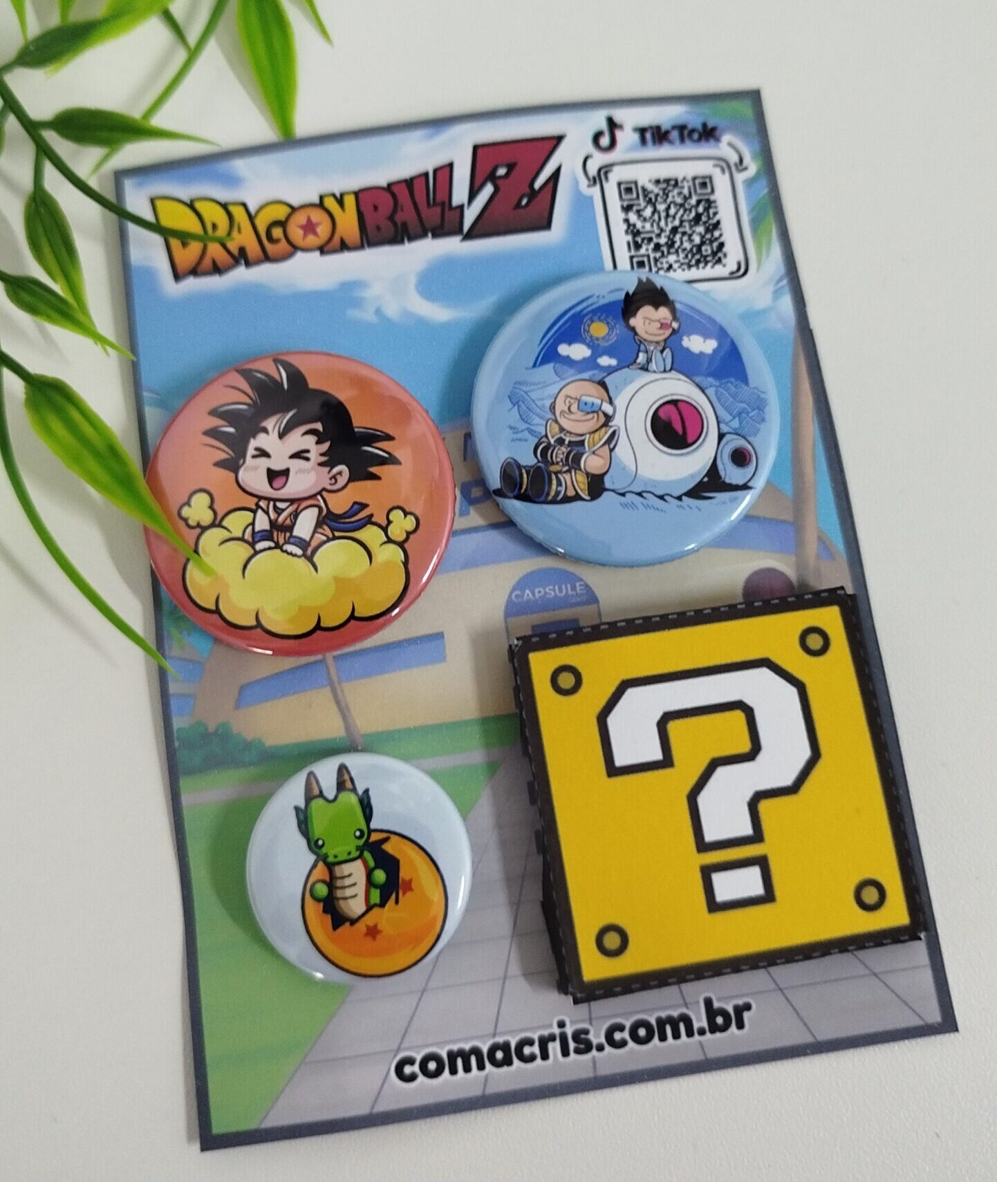 Bottons Dragon Ball modelo 1 - Imagem 2