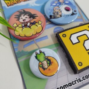 Bottons Dragon Ball modelo 1