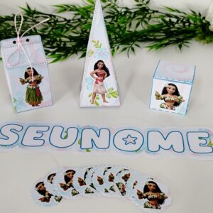Kit Personalizado Festa – Moana