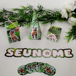 Kit Personalizado Festa – Dinossauro