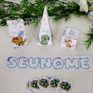 Kit Personalizado Festa – Dino Baby