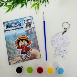 Pintura One Piece/ Chaveiro – Luffy Modelo 07
