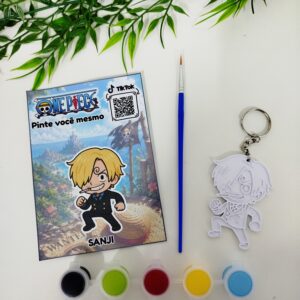Pintura One Piece/ Chaveiro – Sanji Modelo 04