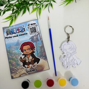 Pintura One Piece/ Chaveiro – Shanks Modelo 05