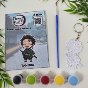 Pintura Demon Slayer/ Chaveiro – Tanjiro Modelo 13
