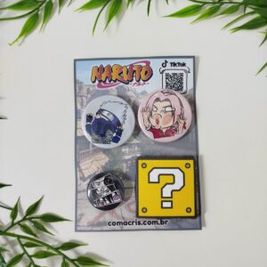 Bottons Naruto – Modelo 01