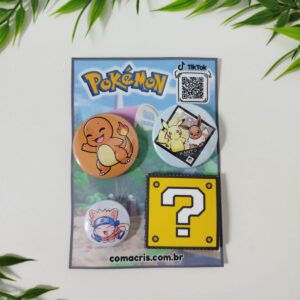 Bottons Pokémon – Modelo 01