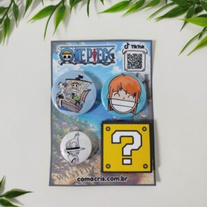 Bottons One Piece – Modelo 01