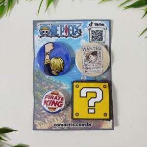 Bottons One Piece – Modelo 02