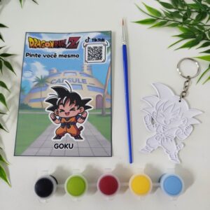 Pintura Dragon Ball/ Chaveiro – Goku Modelo 01