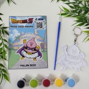 Pintura Dragon Ball/ Chaveiro – Majin Boo Modelo 04