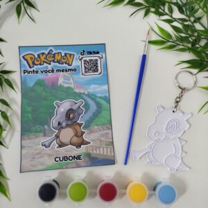 Pintura Pokémon/ Chaveiro – Cubone Modelo 01