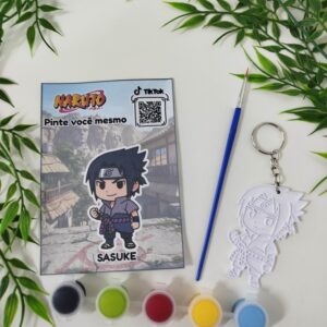 Pintura Naruto/ Chaveiro – Sasuke Modelo 03