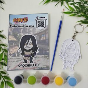 Pintura Naruto/ Chaveiro – Orochimaru Modelo 02