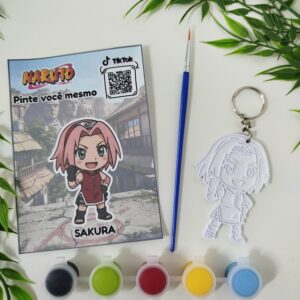 Pintura Naruto/ Chaveiro – Sakura Modelo 04