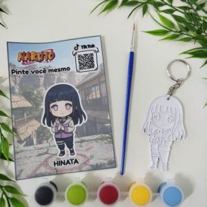Pintura Naruto/ Chaveiro – Hinata Modelo 07