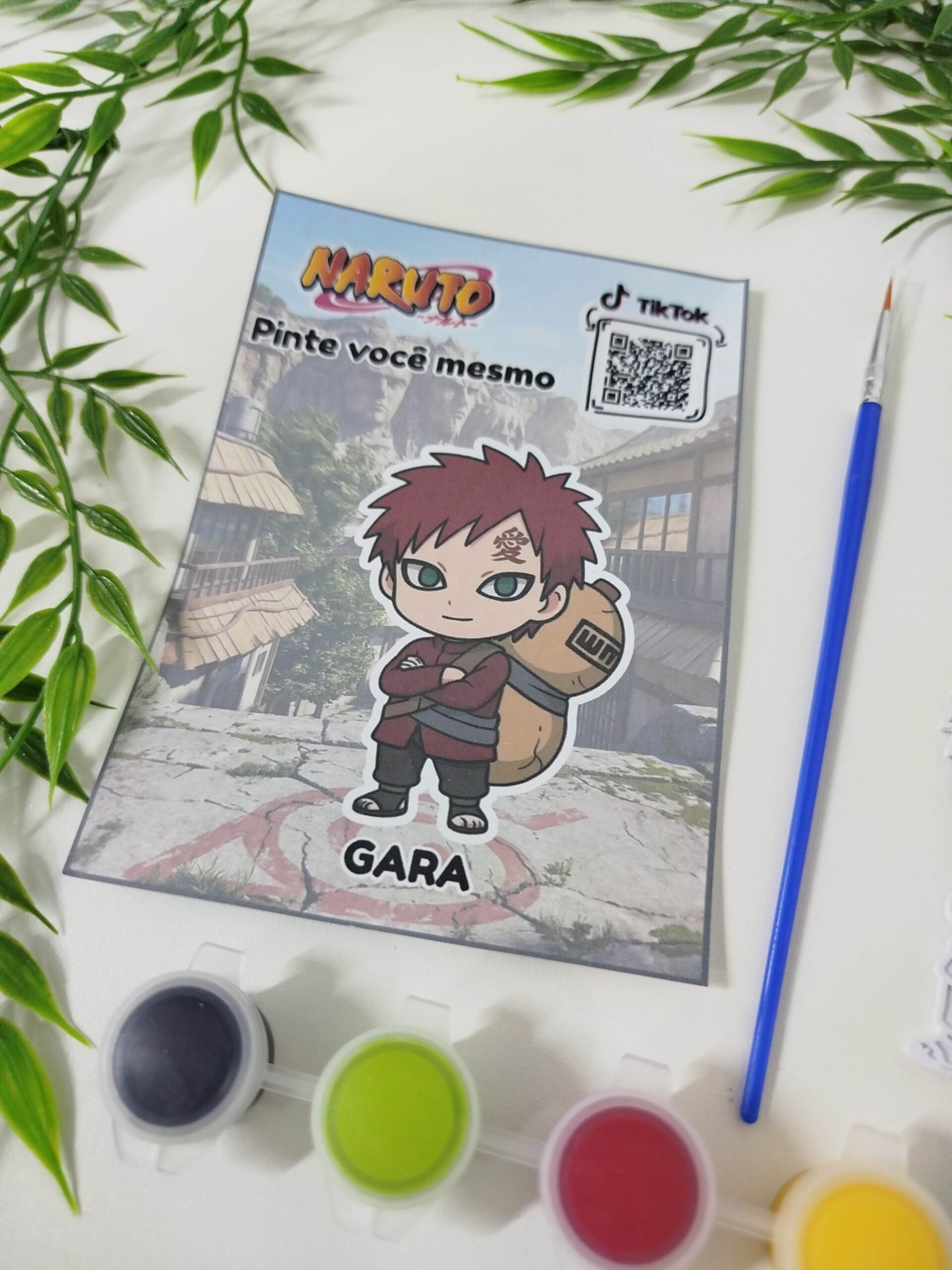 Pintura Naruto/ Chaveiro - Gara Modelo 12 - Imagem 2