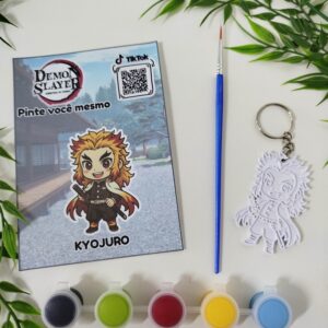 Pintura Demon Slayer/ Chaveiro – Kyojuro Modelo 14