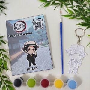 Pintura Demon Slayer/ Chaveiro – Muzan Modelo 09