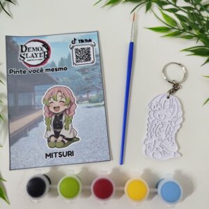 Pintura Demon Slayer/ Chaveiro – Mitsuri Modelo 04